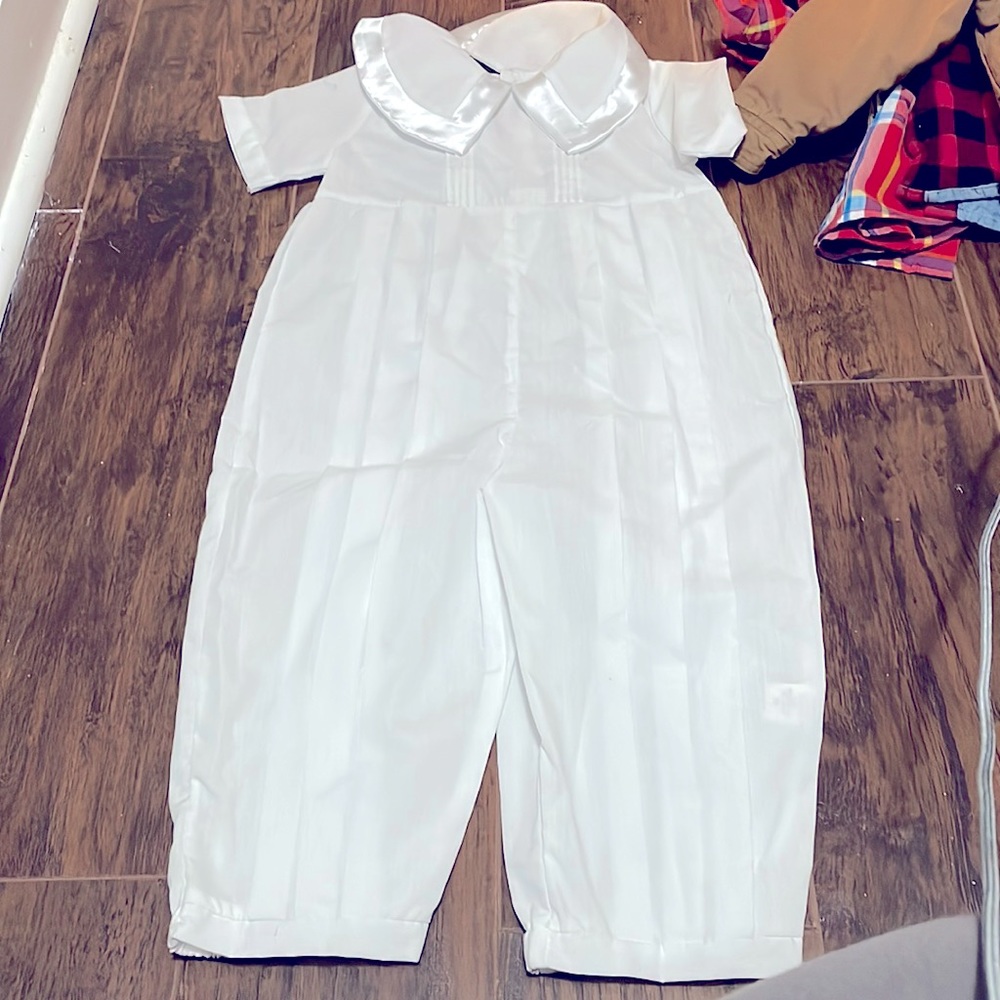 White romper 3t